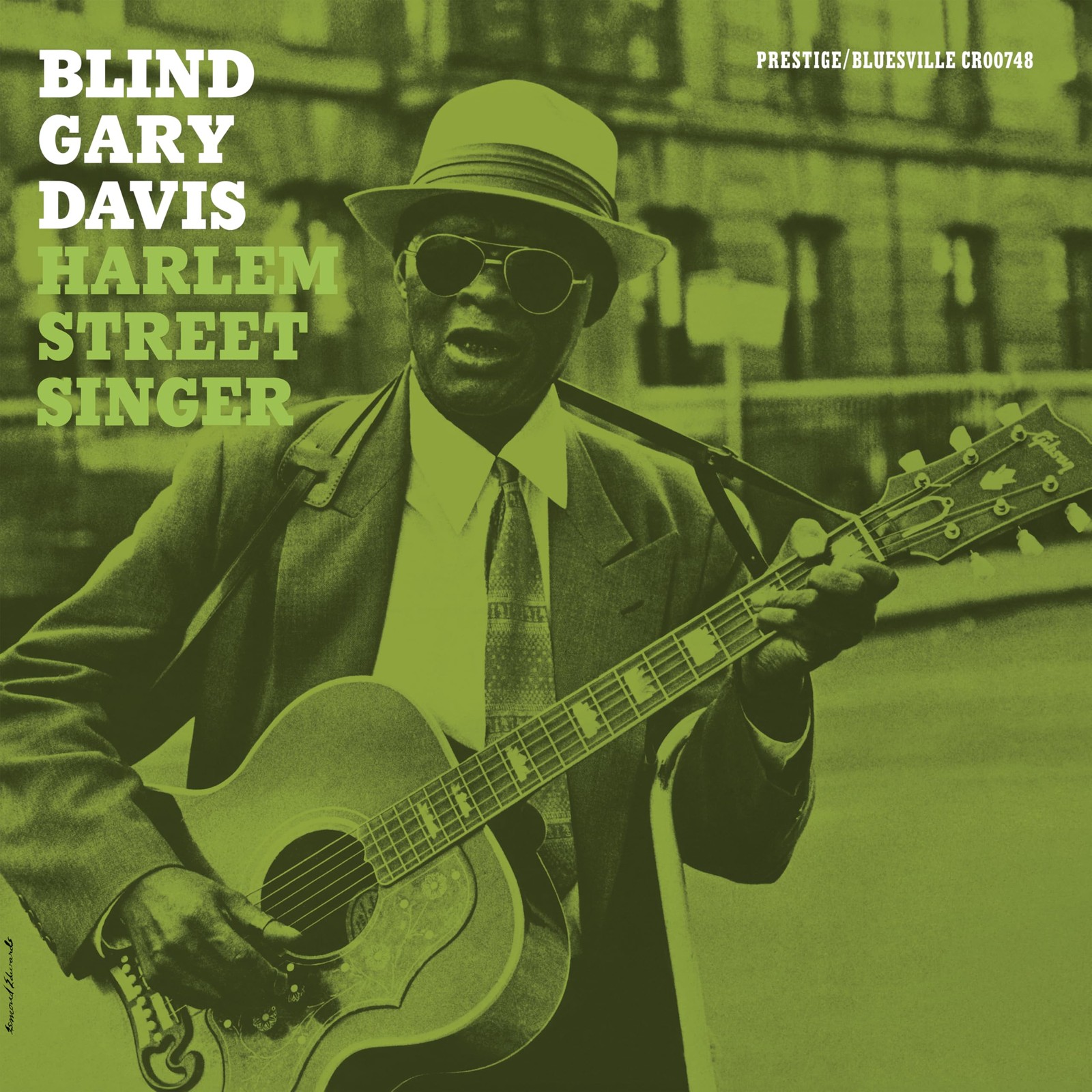 Reverend Gary Davis Harlem Street Singer Bluesville Acoustic Sounds Series (CD)