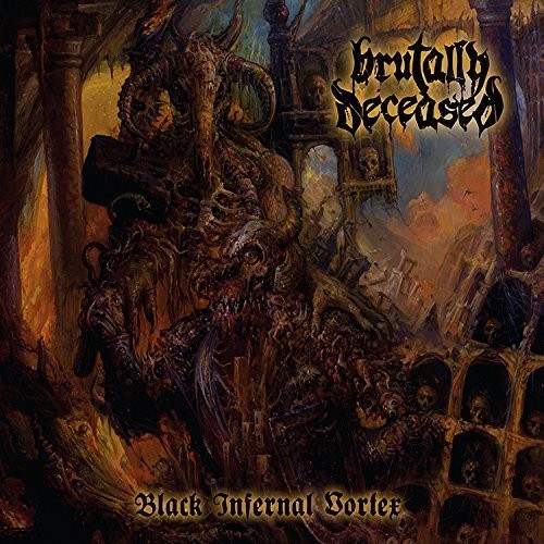 Brutally Deceased-Black Infernal Vortex CD NUOVO