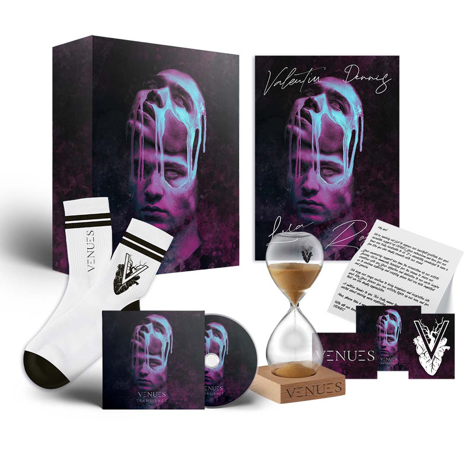 Venues Transience (Vinyl LP) 12" Album Box Set with CD