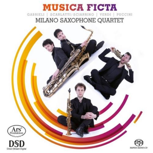 Milano Saxophone Quartet Milano Saxophone Quartet: Musica Ficta (CD) Hybrid