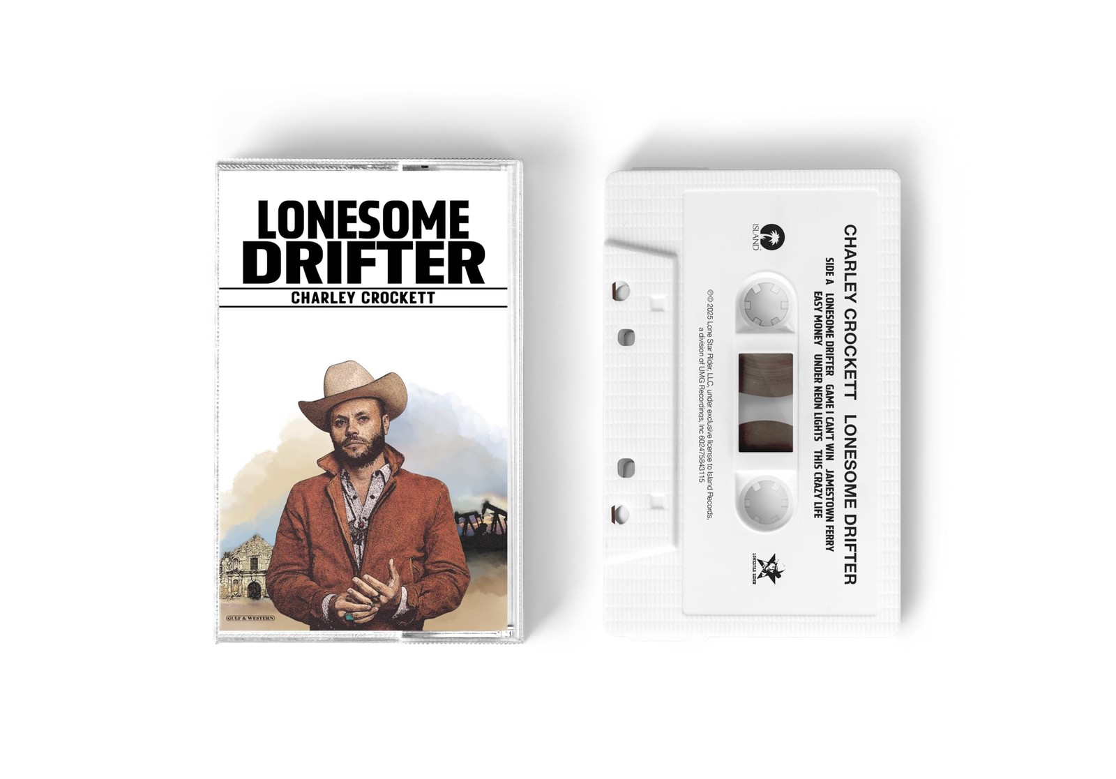 Charley Crockett Lonesome Drifter (Cassette)