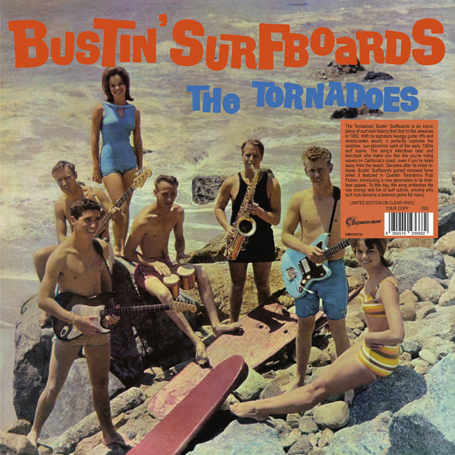 The Tornadoes Burstin' Surfboards (Vinyl LP) 12" Album