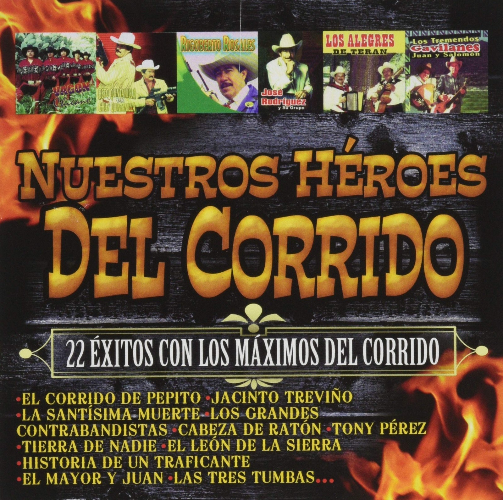 Rancheros Del Norte / Alegres De Teran Nuestros Heroes Del Corrido (CD)