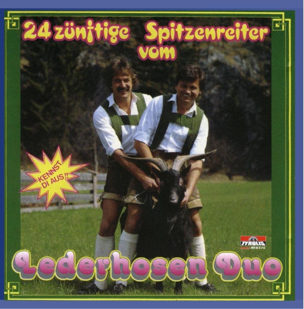 Berwanger Lederhosen Duo 24 Zünftige Spitzenreiter (CD)