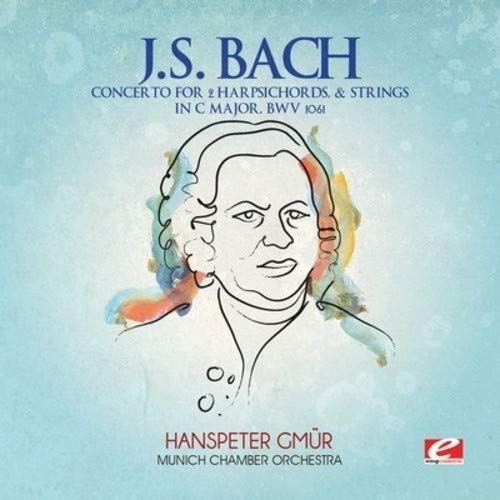 Johann Sebastian B CONCERTO FOR 2 HARPSICHORDS & STRINGS IN C MAJOR, BWV 1 (CD)