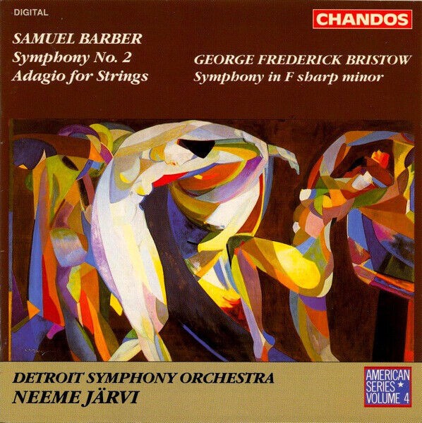 Barber, Bristow: Symphonies, Etc / Järvi, Detroit So - CD