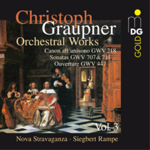 Christoph Graupner Christoph Graupner: Orchestral Works - Volume 3 (CD) Album
