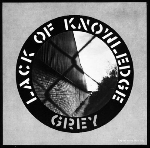 Lack of Knowledge Grey (Vinyl LP) 12" Single