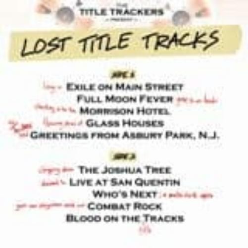 The Title Trackers Lost Title Tracks (Vinyl LP)