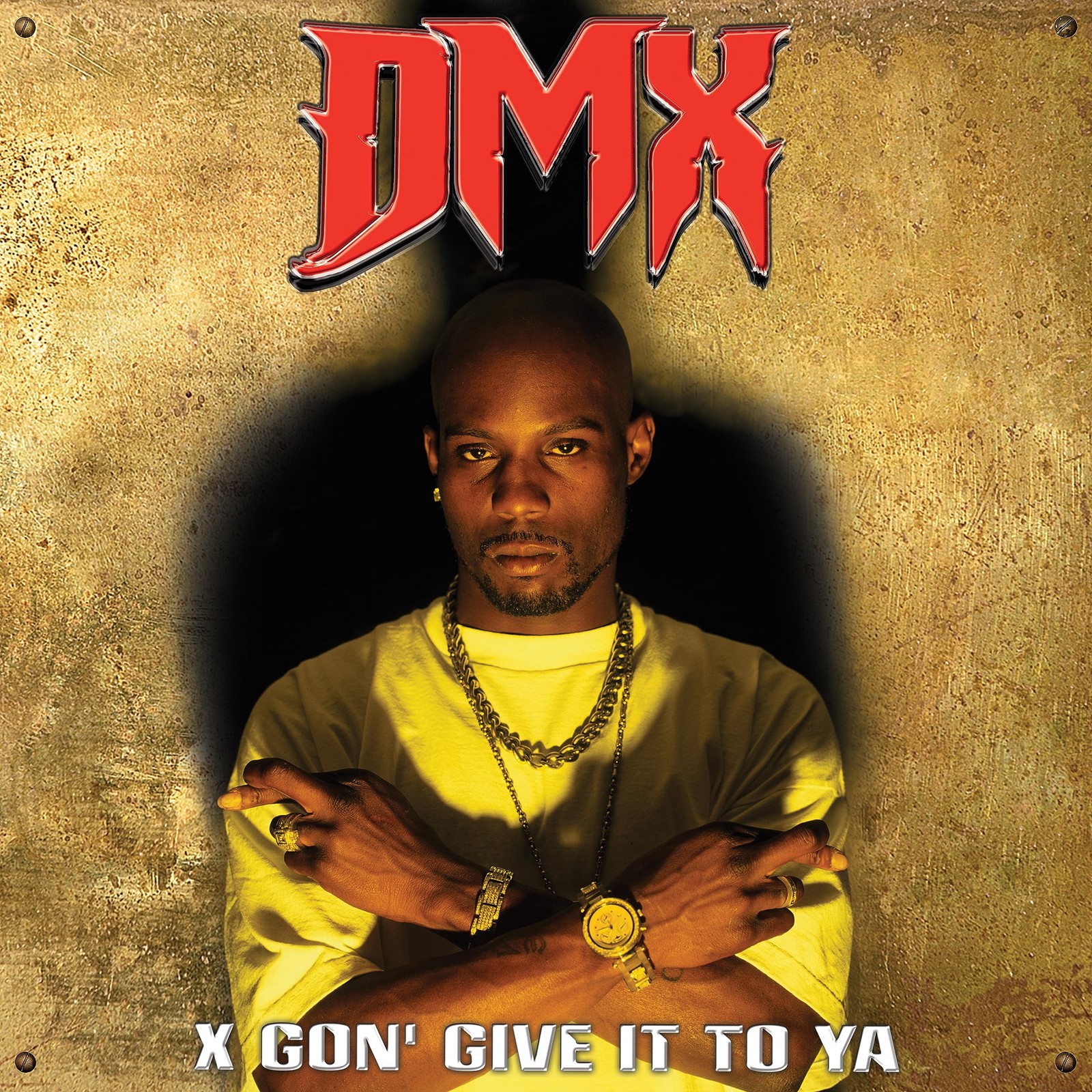 DJ Lt. Dan/DMX X Gon' Give It To Ya - Gold/Black Splatter (Vinyl LP)