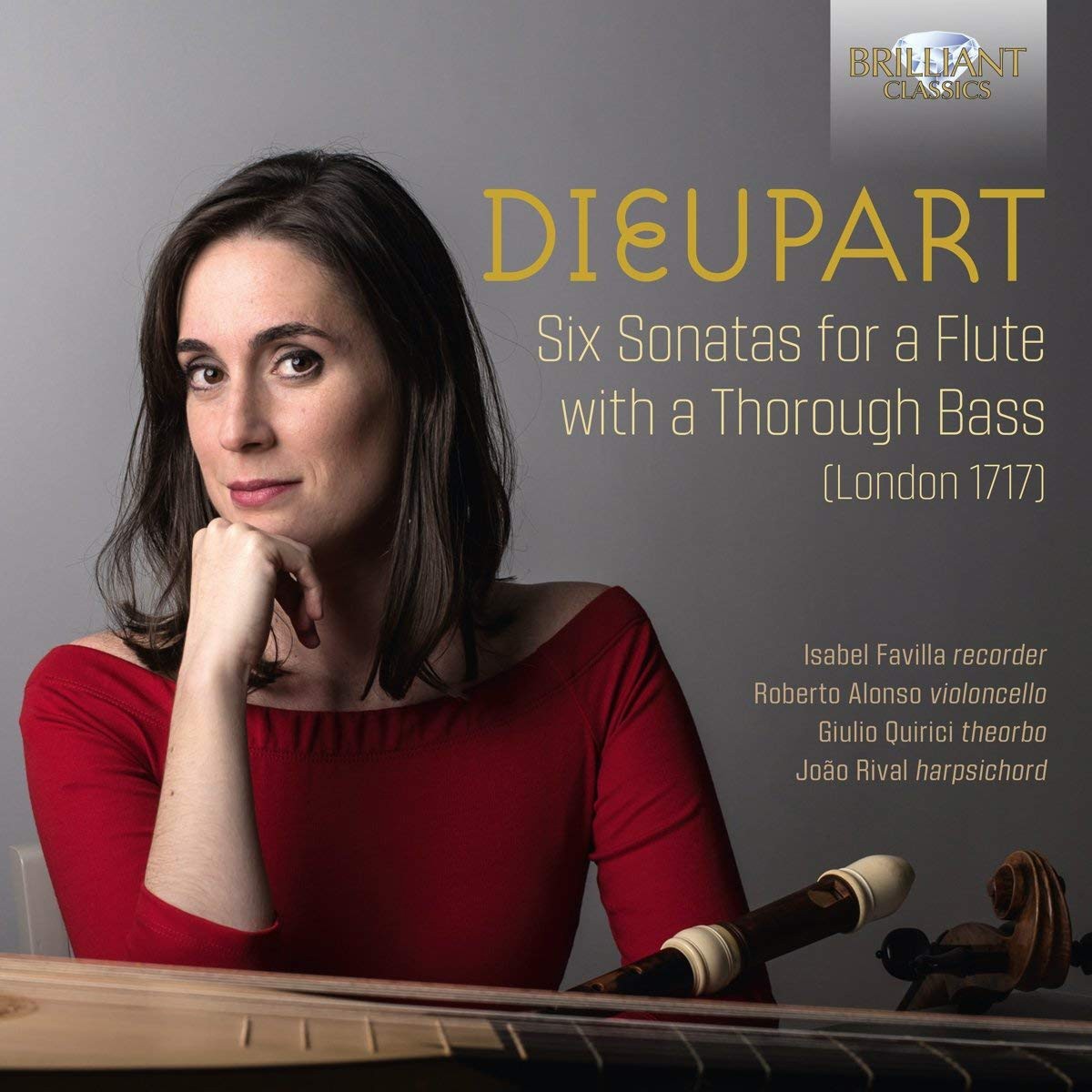 Charles Dieupart Dieupart: Six Sonatas for a Flute With a Thorough Bass (CD)