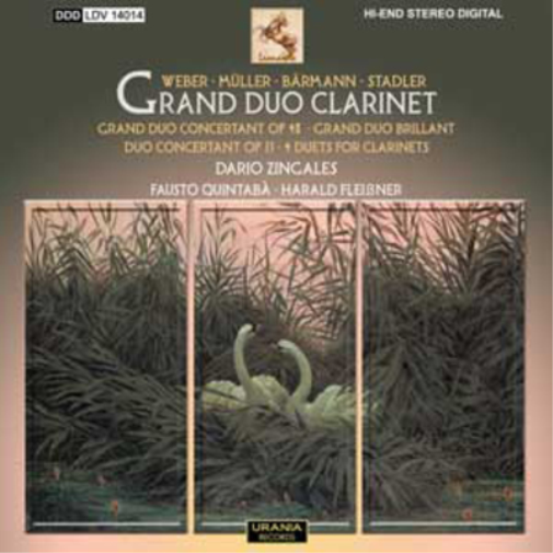 Carl Maria von Weber Weber/Muller/Barmann/Stadler: Grand Duo Clarinet (CD) Album