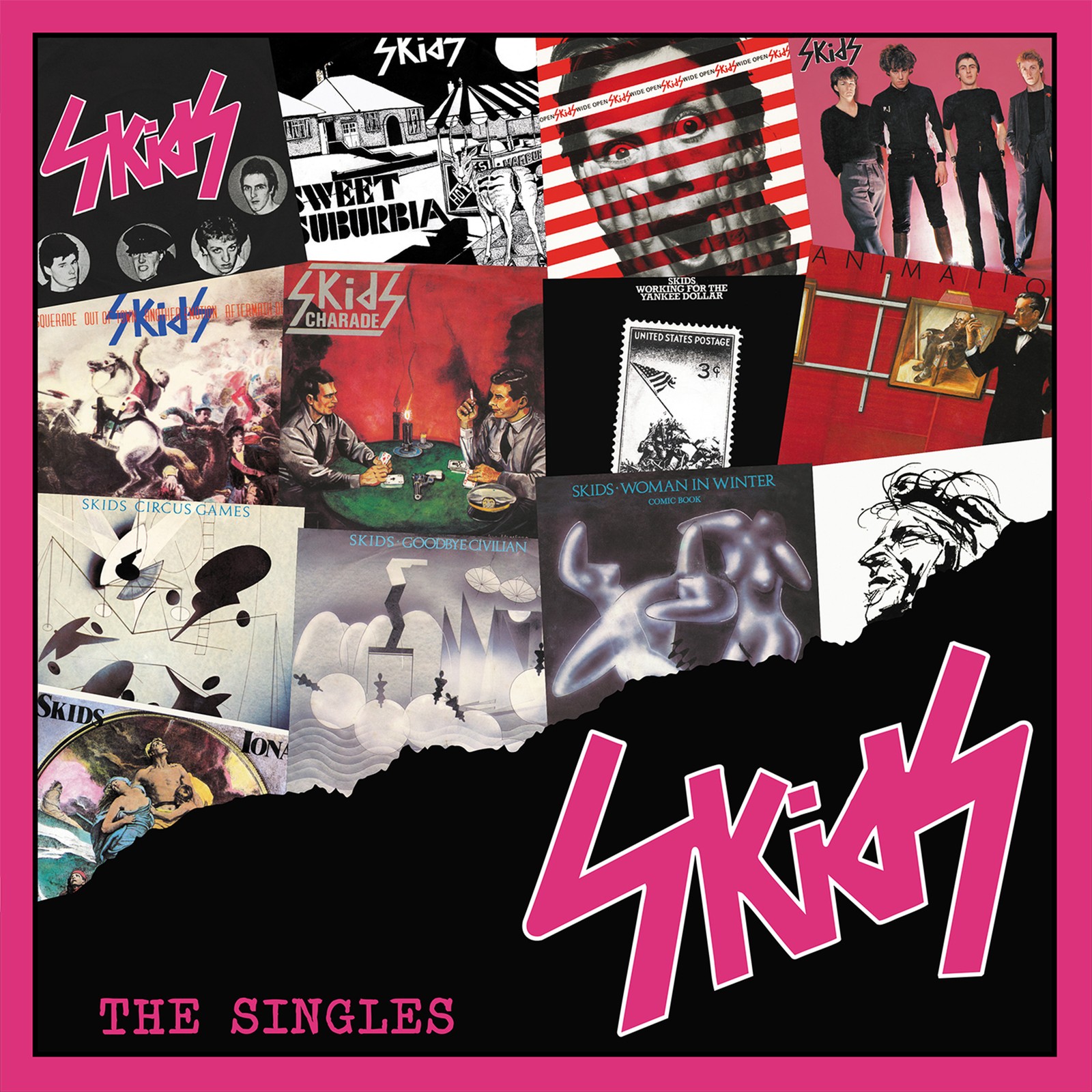 The Skids The Singles (CD) Album