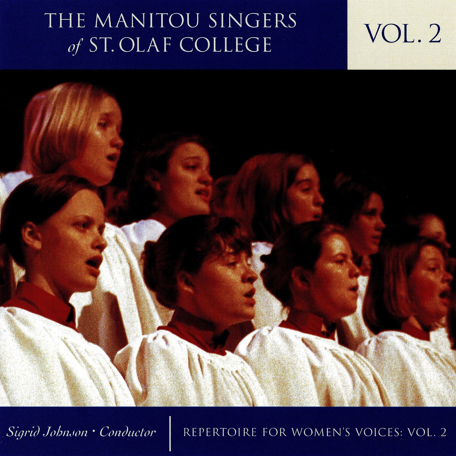 Manitou Singers of St Olaf College Repertoire for Womens Voice 2 (CD)