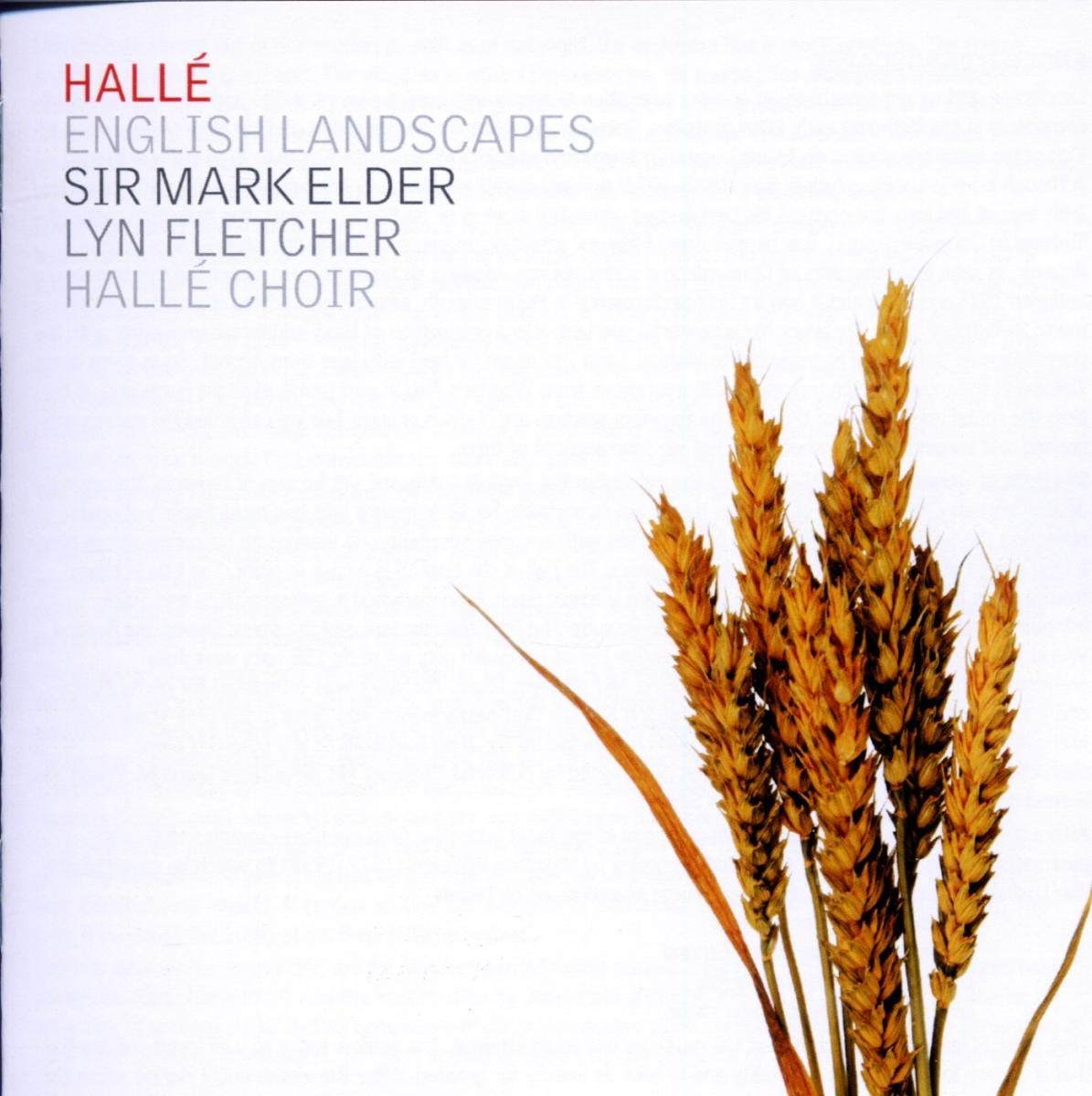 Fletcher/Halle/Elder English Landscapes (Elder, Fletcher, Halle) (CD) Album