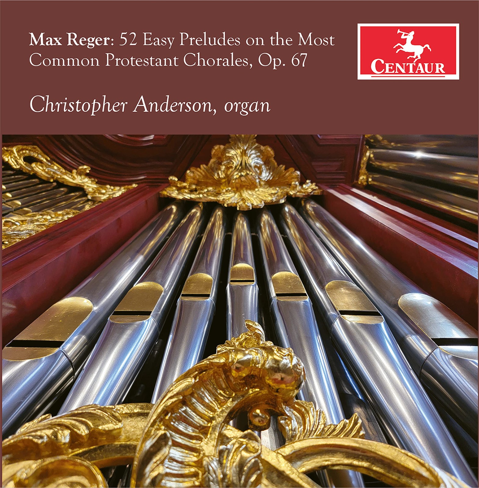 Reger / Anderson 52 Easy Preludes (CD)
