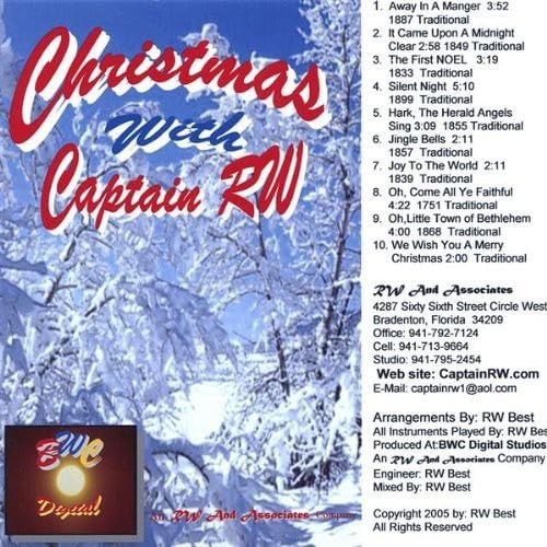 Captain Rw Christmas With Captain Rw (CD)