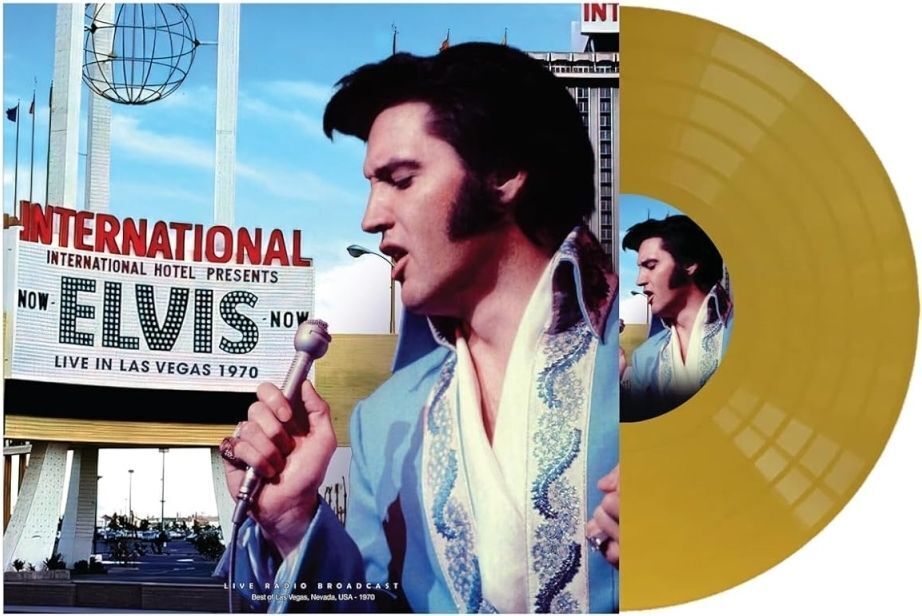 Vinile Elvis Presley - Live In Las Vegas (Gold Vinyl)