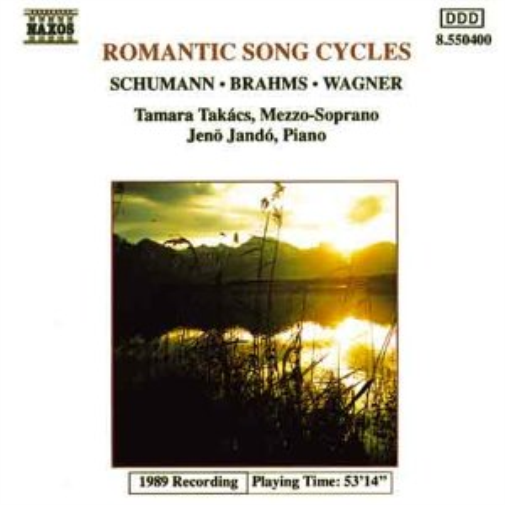 Jeno Jando Romantic Song Cycles Schumann, Brahms, Wagner - Tamara Takaes, M (CD)
