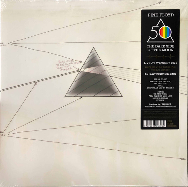 B6T87633 Lp - Pink Floyd  The Dark Side Of The Moon (Live At Wembley 1974)