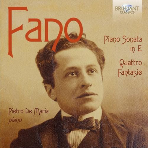 Guido Alberto Fano Fano: Piano Sonata in E/Quattro Fantasie (CD) Album