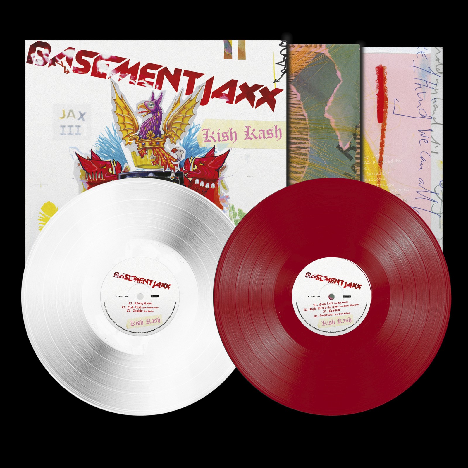 Basement Jaxx Kish Kash (Vinyl LP) 12" Album Coloured Vinyl
