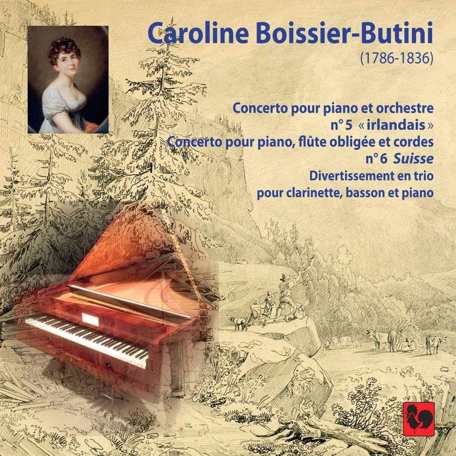 Audio Cd Caroline Boissier-Butini - COncerto Pour Piano No.5