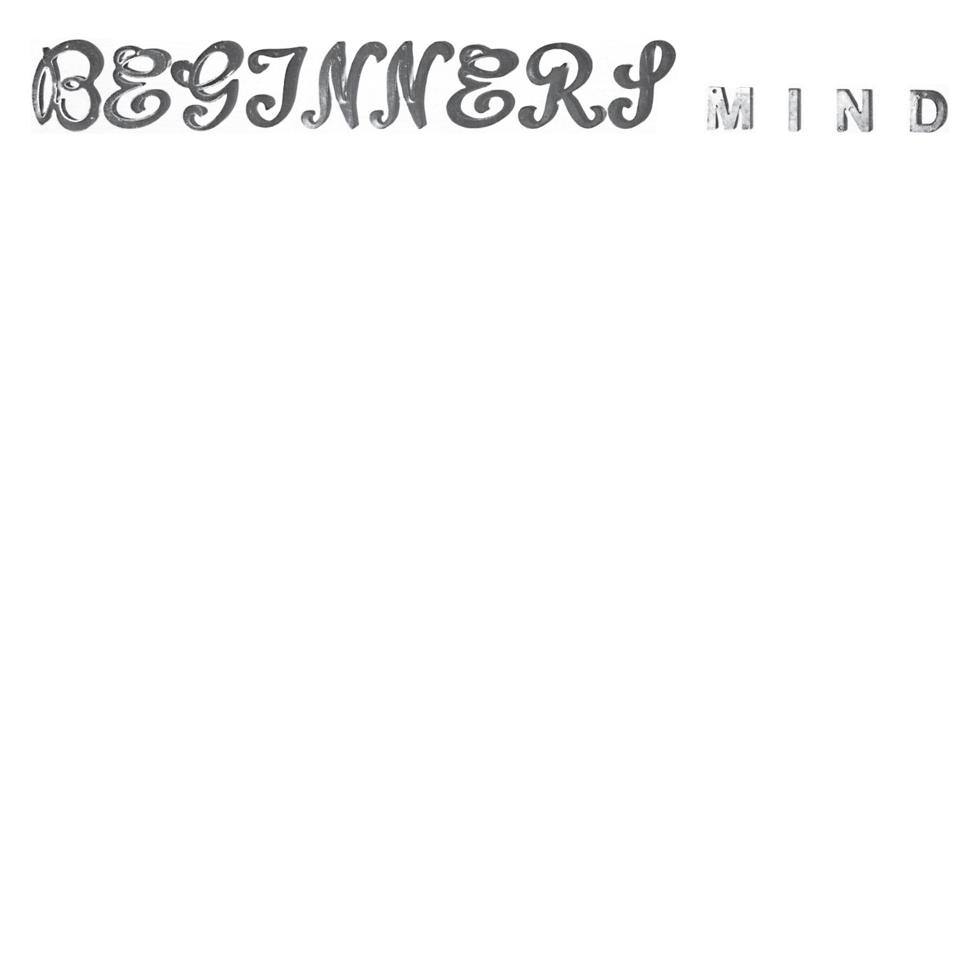 Walter Zimmermann Walter Zimmermann: Beginner's Mind (CD) Album