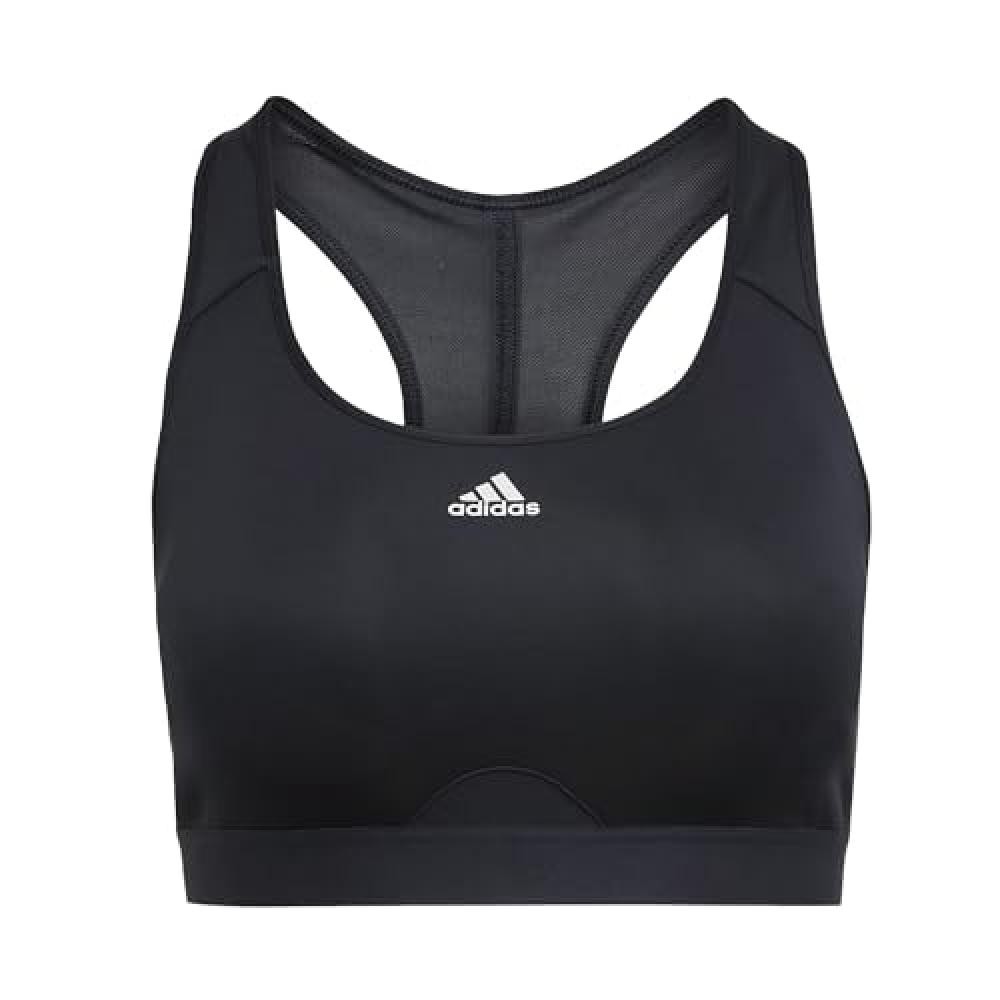 (TG. 5XL) adidas Powerreact Training Medium Support Workout Bra, Reggiseno Sport