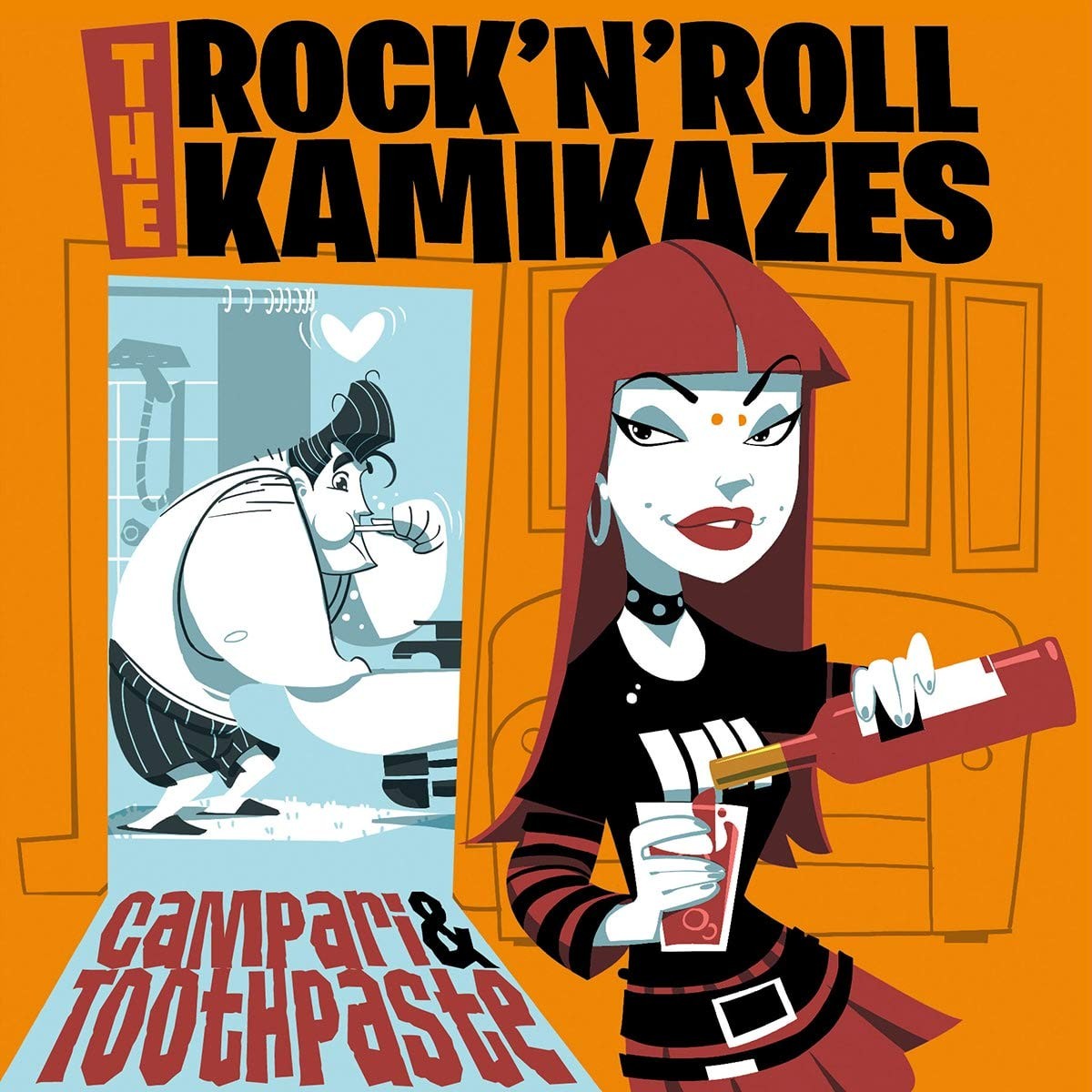 Rock 'N' Roll Kamikazes Campari & Toothpaste (Vinyl LP)