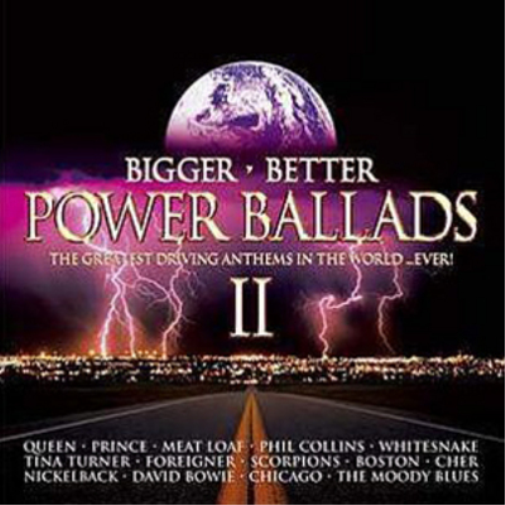 Various Artists Bigger, Better Power Ballads (CD) Album