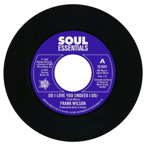 Do I Love You (Indeed I Do) / Sweeter As The Days Go By by Frank Wilson [VINYL]