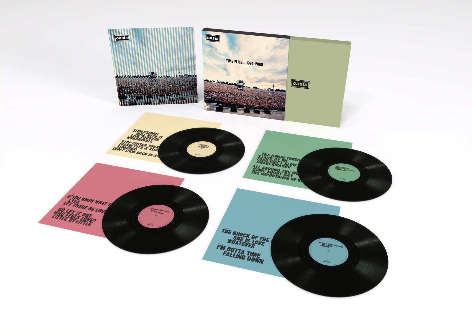 Oasis Time Flies... 1994-2009 (Vinyl LP) 12" Album Box Set