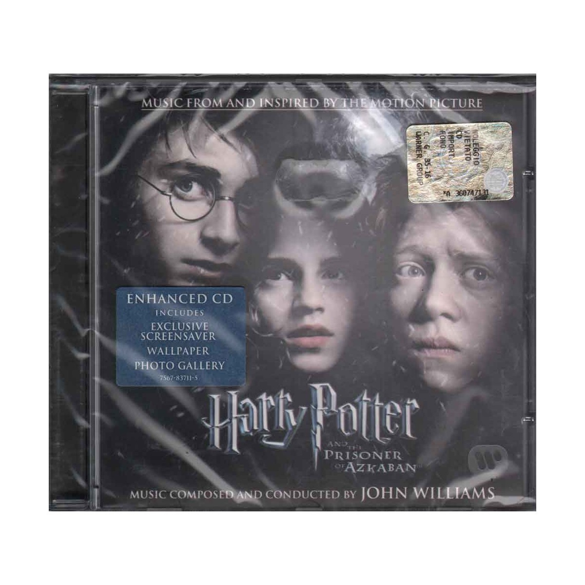 John Williams CD Harry Potter The Prisoner Of Azkaban OST Sigillato 007567837115