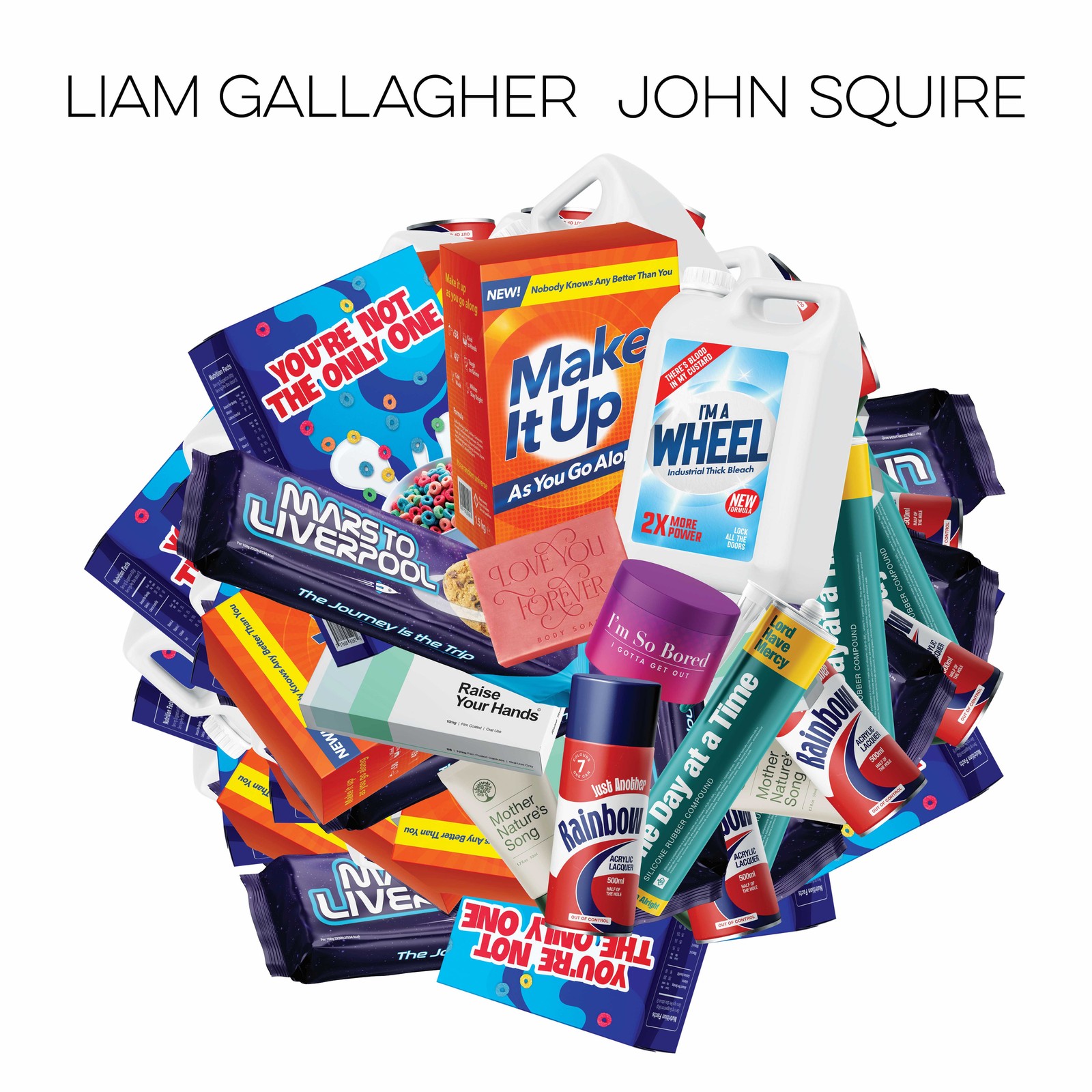 Liam Gallagher John Squire Liam Gallagher John Squire (Vinyl LP) 12" Album