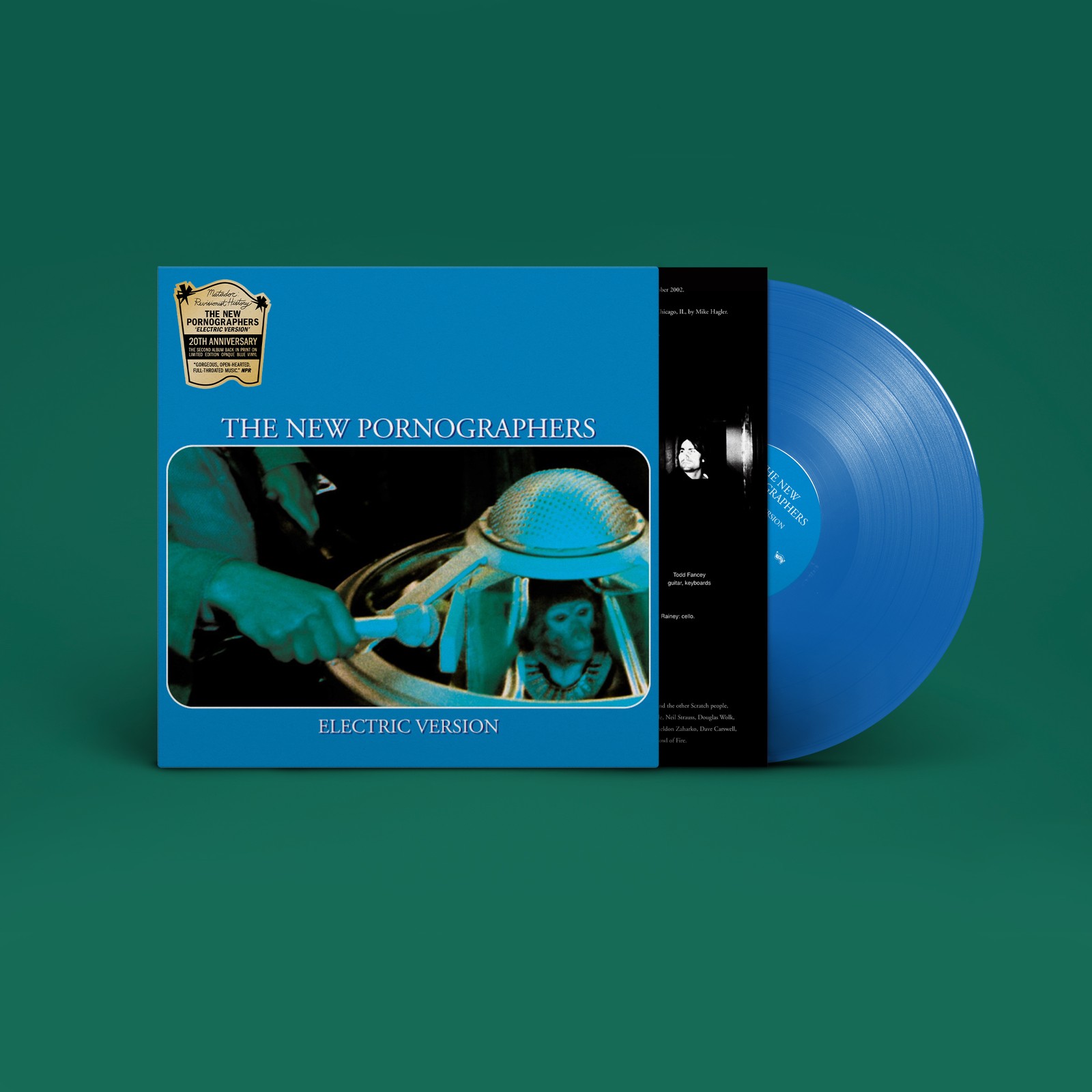The New Pornographers Electric Version (Vinyl LP)