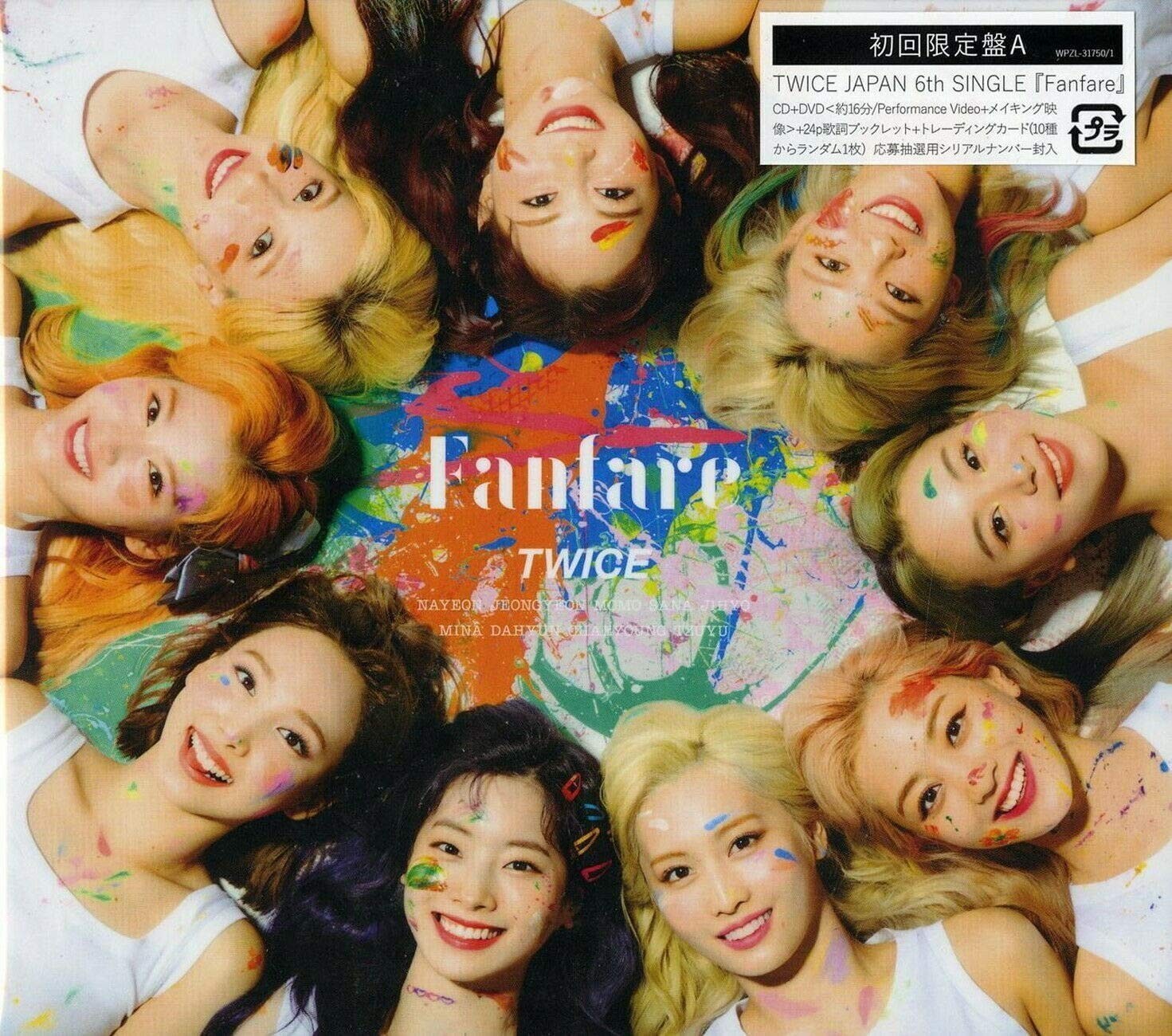 Nuovo Twice-Fanfare [TYPE DVD A]-JAPAN CD 59
