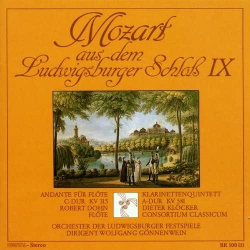 Klöcker/Consortium Cla Wolfgang Amadeus Mozart: Andante in C major K315/Cl (CD)