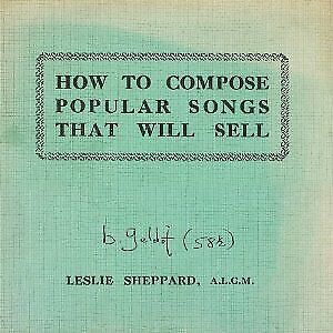 Geldof Bob - How To Compose Popular Son