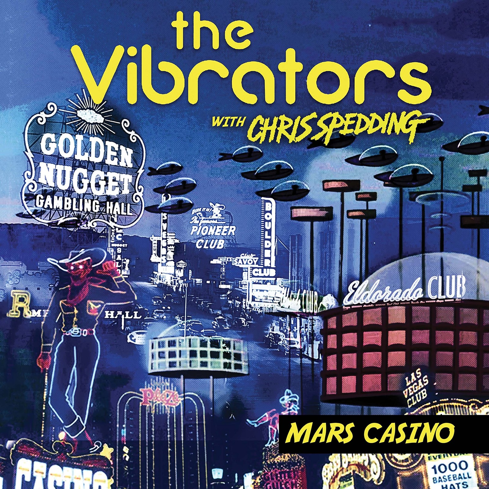 Chris Spedding Mars Casino - Purple/blue Haze Splatter (Vinyl LP)