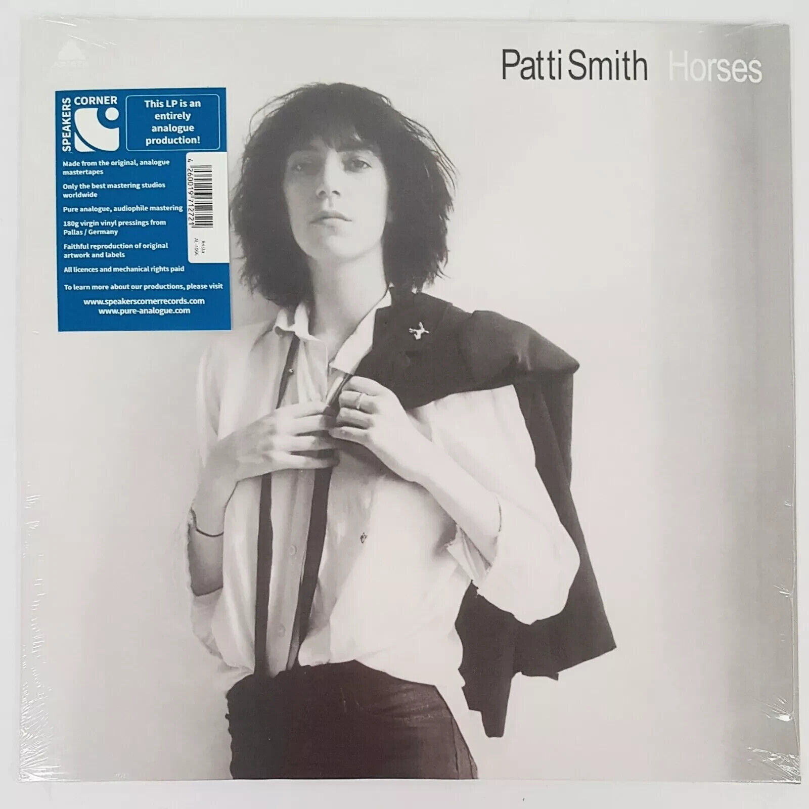 PATTI SMITH - Horses (2024) LP Vinyl audiophile