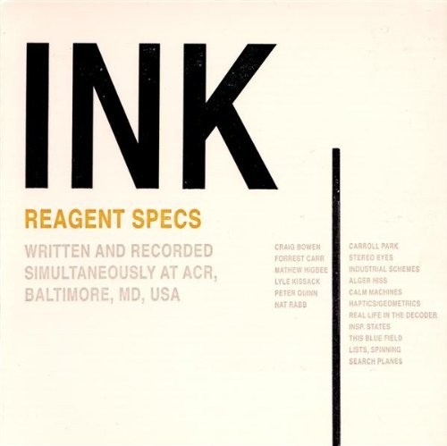 Ink Reagent Specs (CD) Album