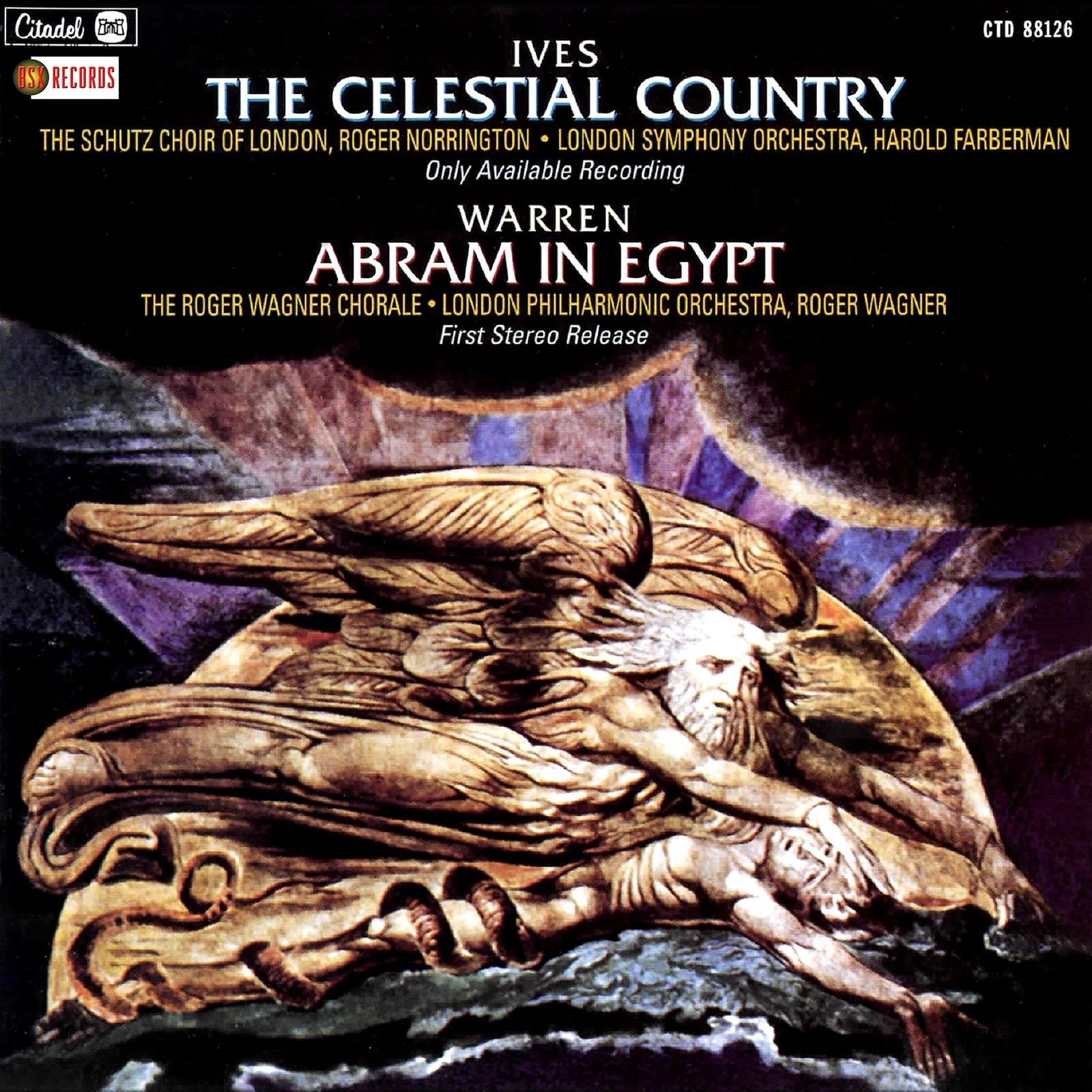 Harold Farberman Ives: The Celestial Country/Warren: Abram In Egypt (CD)
