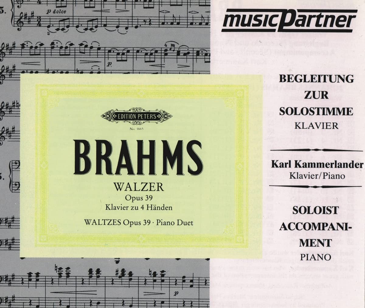 Klavier Klavier Walzer Op.39 4-Händig (CD)