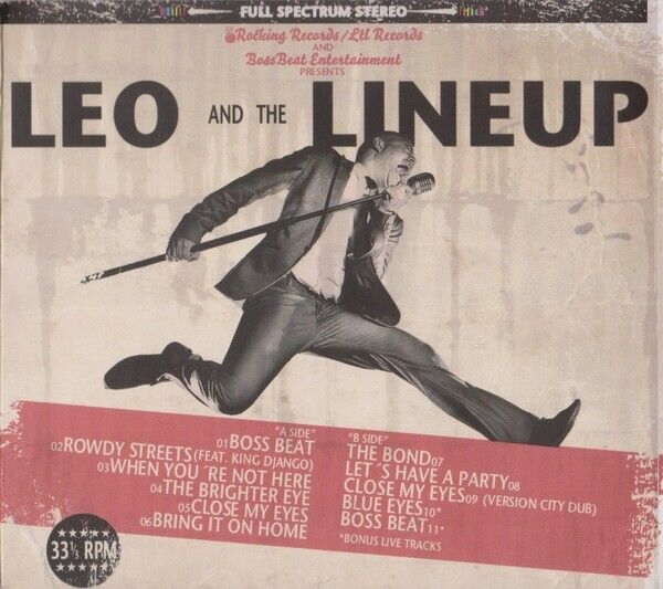 LP 33 Leo And The Lineup ‎– Leo And The Line Up Germany 2012 V.O.R.