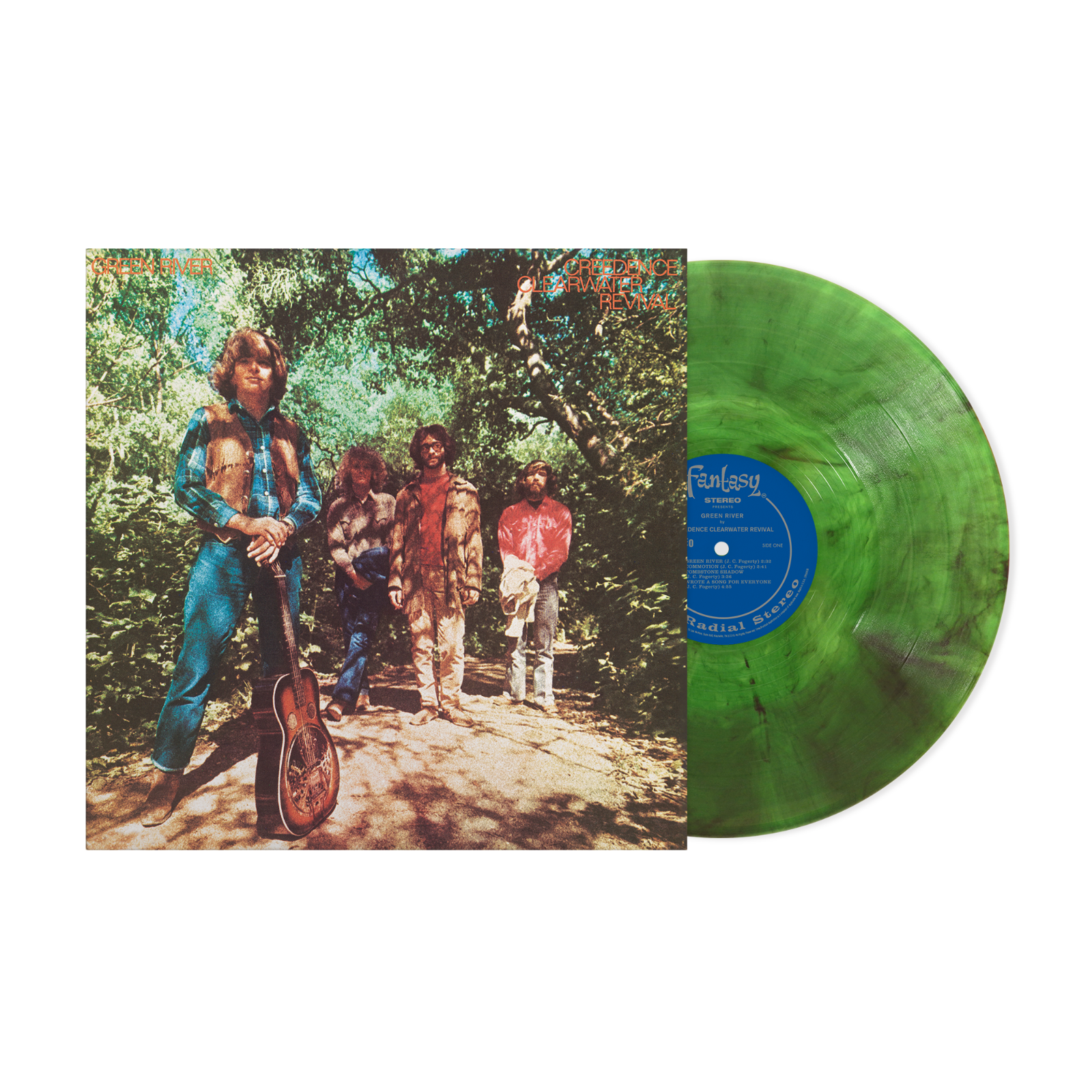 CREEDENCE CLEARWATER REVIVAL - Green River (2025) LP green smoke vinyl