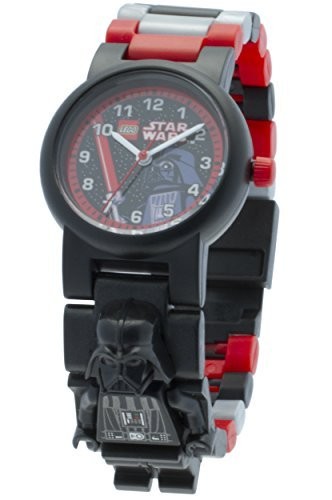 Gadgets-Lego Kids Mini Fig Watch Vader /Gadgets Game NUOVO