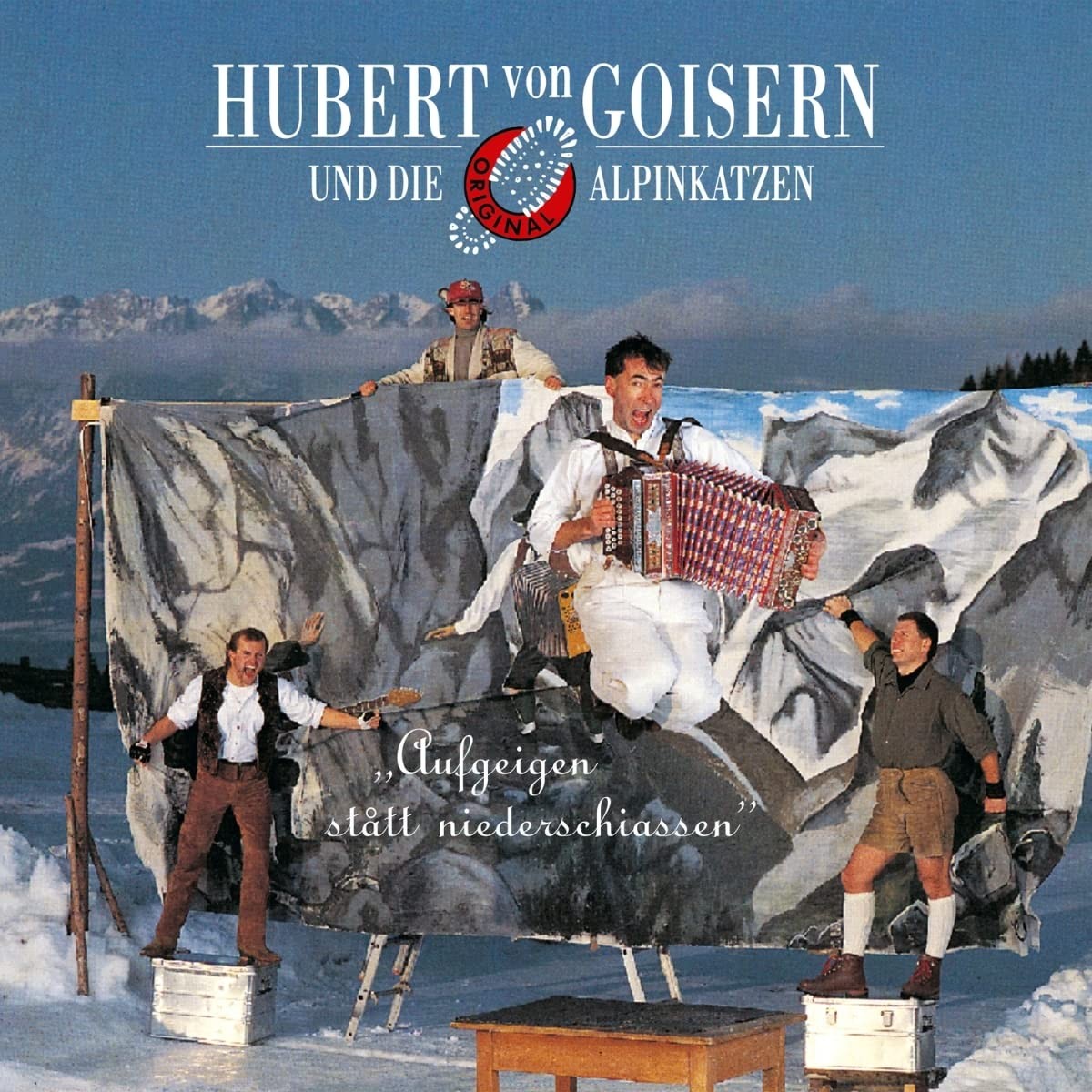 Hubert von Goisern Aufgeigen Statt Niederschiassen (Vinyl LP)