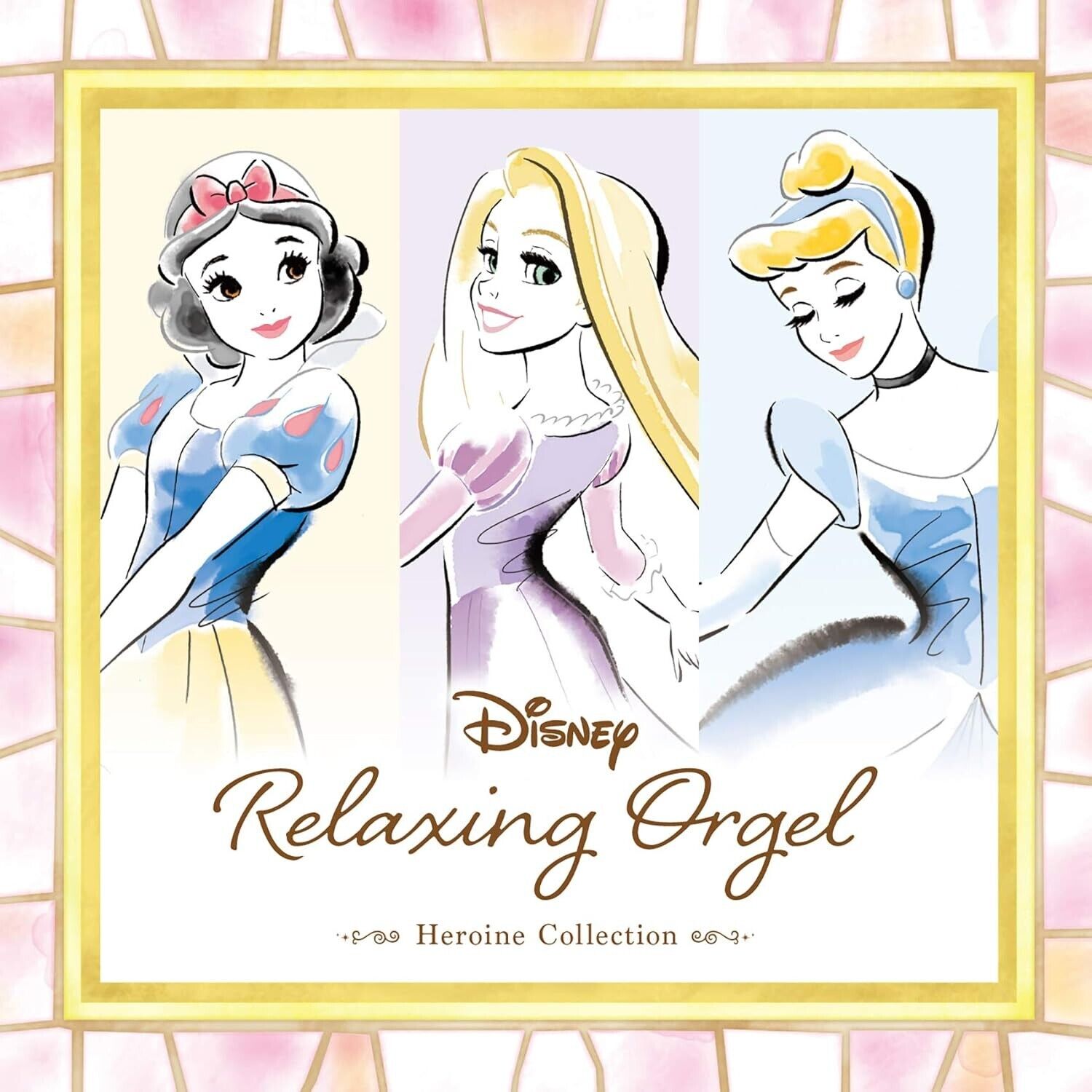 Nuovo OST-DISNEY RELAXING ORGEL HEROINE COLLECTION-JAPAN CD