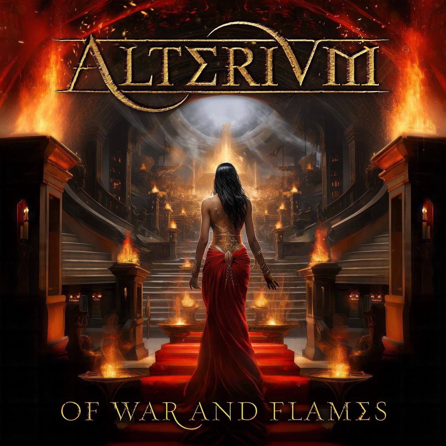 Alterium Of War And Flames (CD)